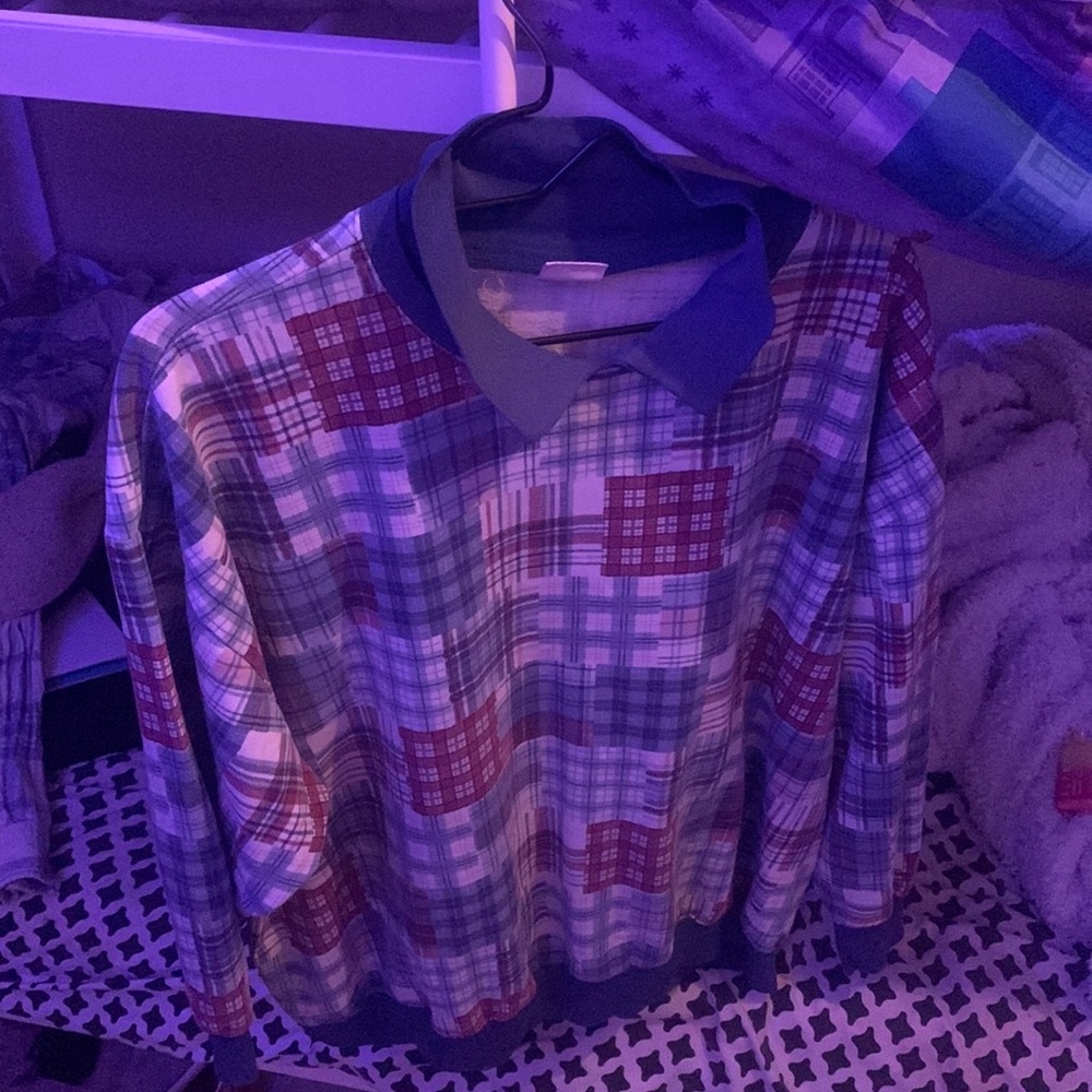 collared flannel